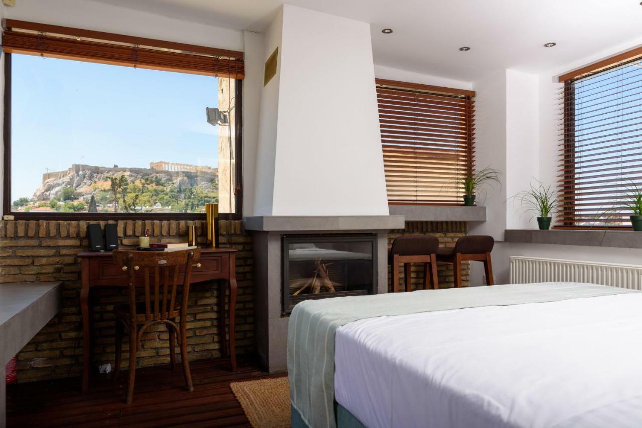 Acropolis Eye Loft Lägenhet Aten Exteriör bild