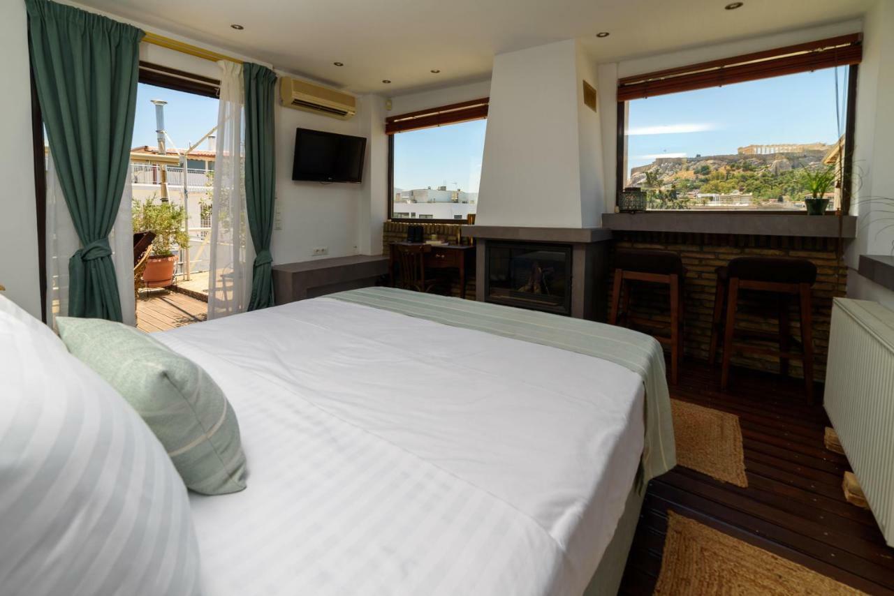 Acropolis Eye Loft Lägenhet Aten Exteriör bild