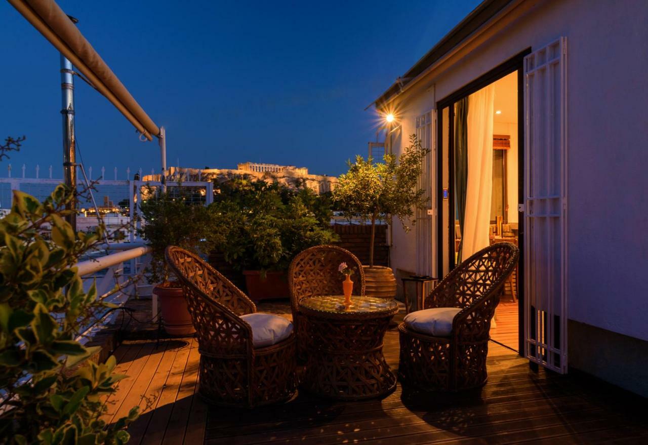 Acropolis Eye Loft Lägenhet Aten Exteriör bild